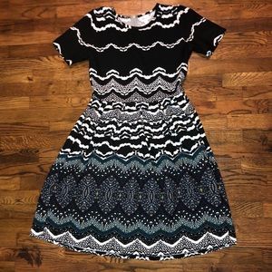 LuLaRoe Dipped Amelia XL NWT